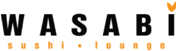 Wasabi Sushi Lounge logo scroll